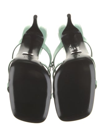 Gucci Horsebit Accent Patent Leather Slides