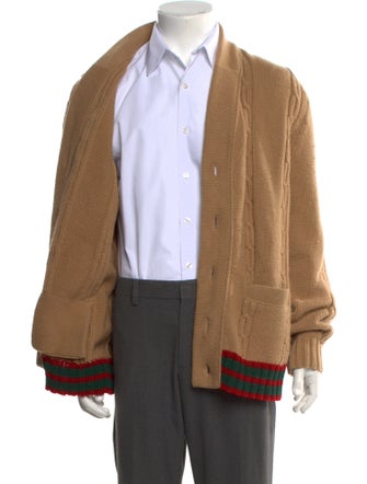 Gucci 2016 Web Accent Cardigan