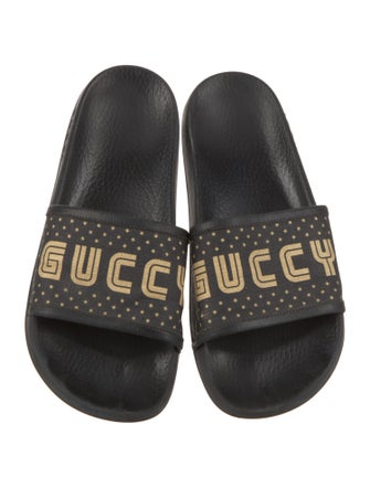 Gucci Printed Slides