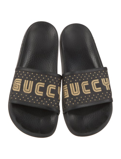 Gucci Printed Slides