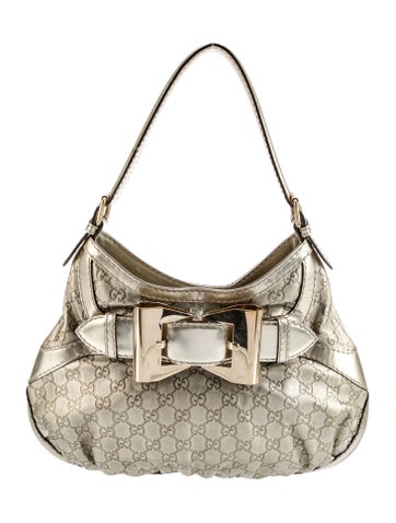 Gucci Hobos GG Signature Queen Medium Vintage