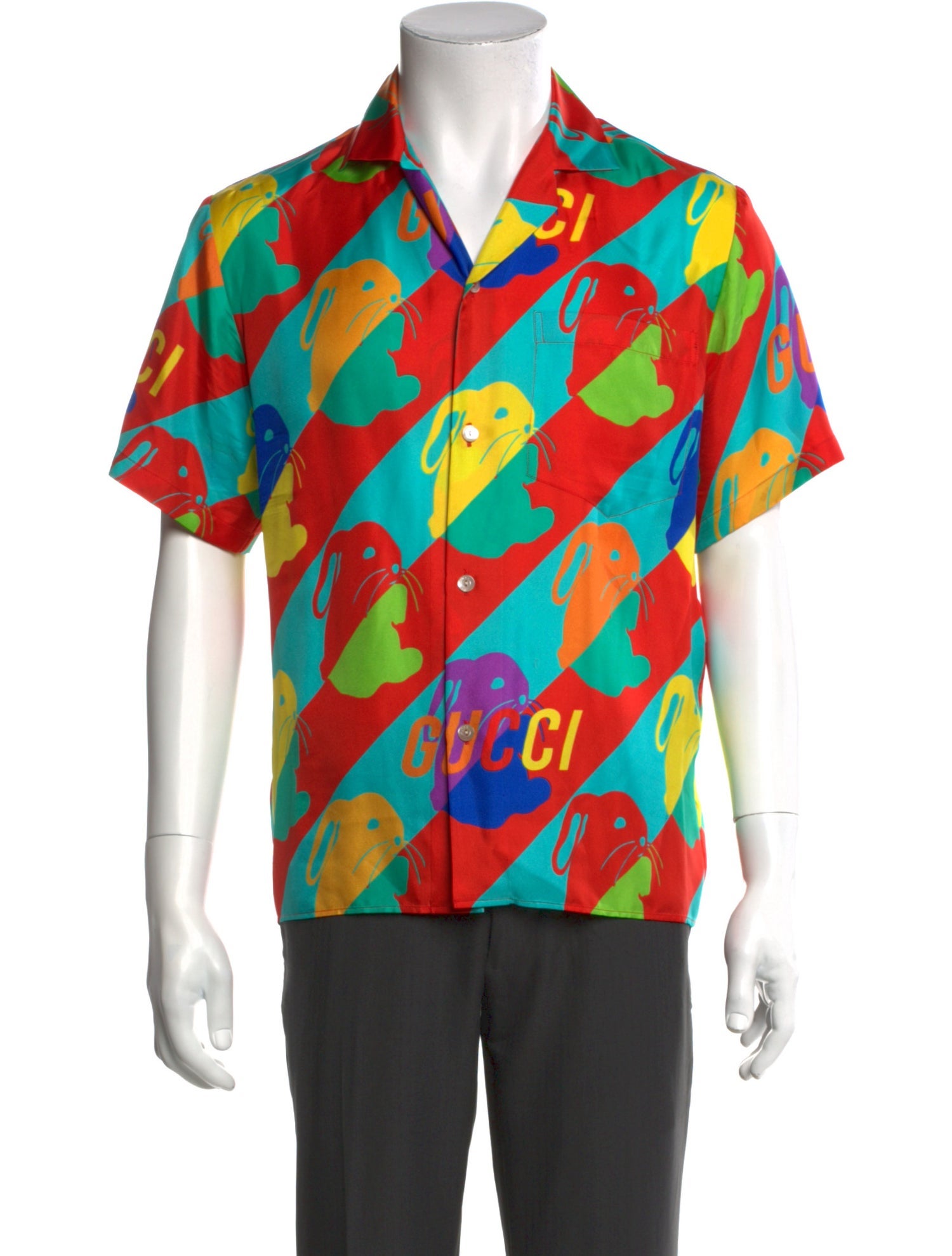 Gucci Vintage Silk Shirt