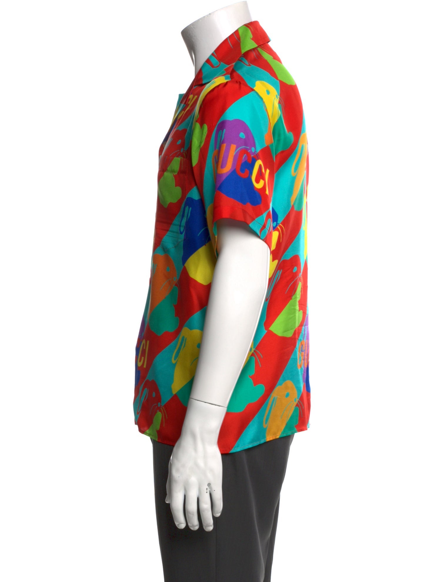 Gucci Vintage Silk Shirt