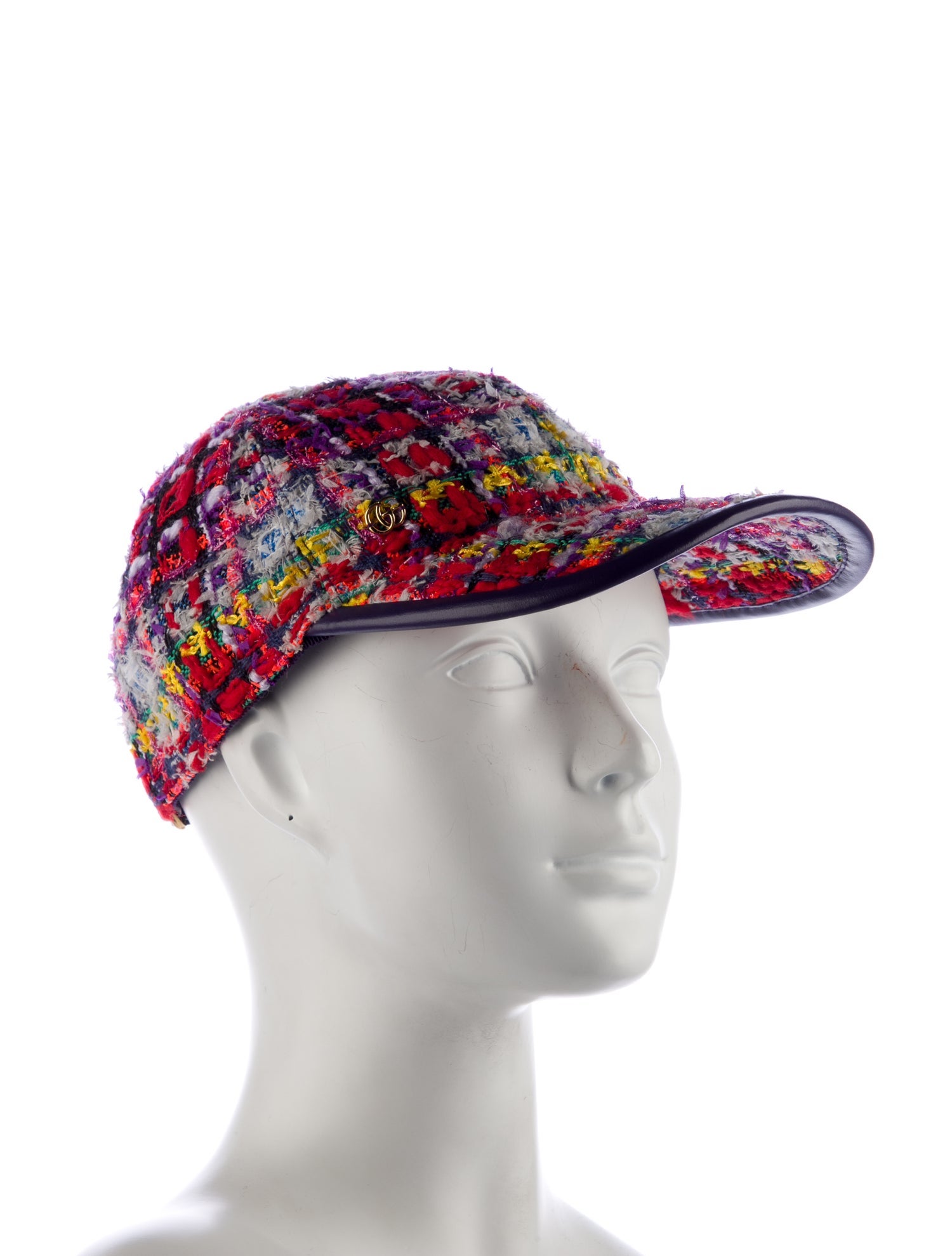 Gucci Gucci Women's Multicolor Tweed Cap