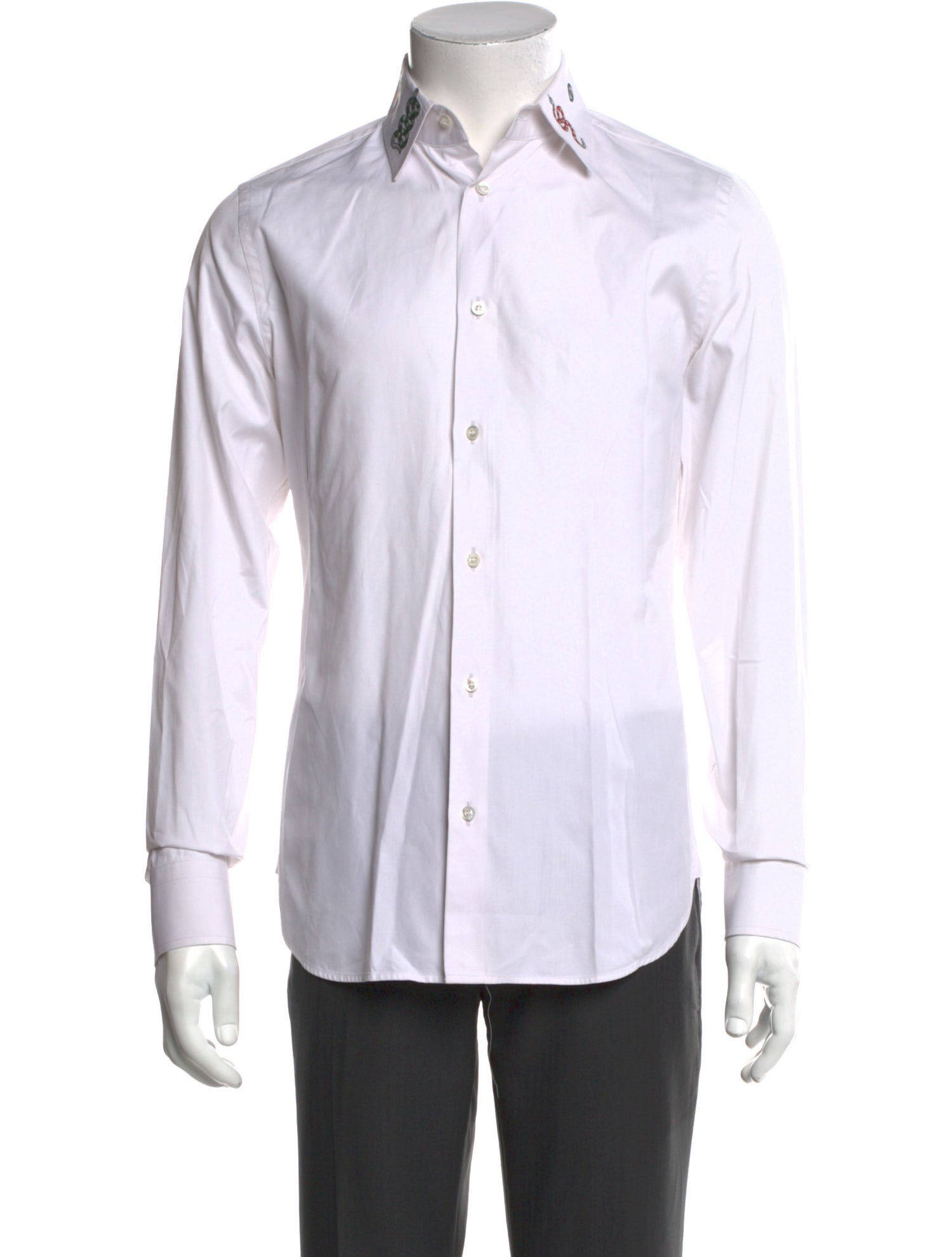 Gucci Vintage Kingsnake Dress Shirt