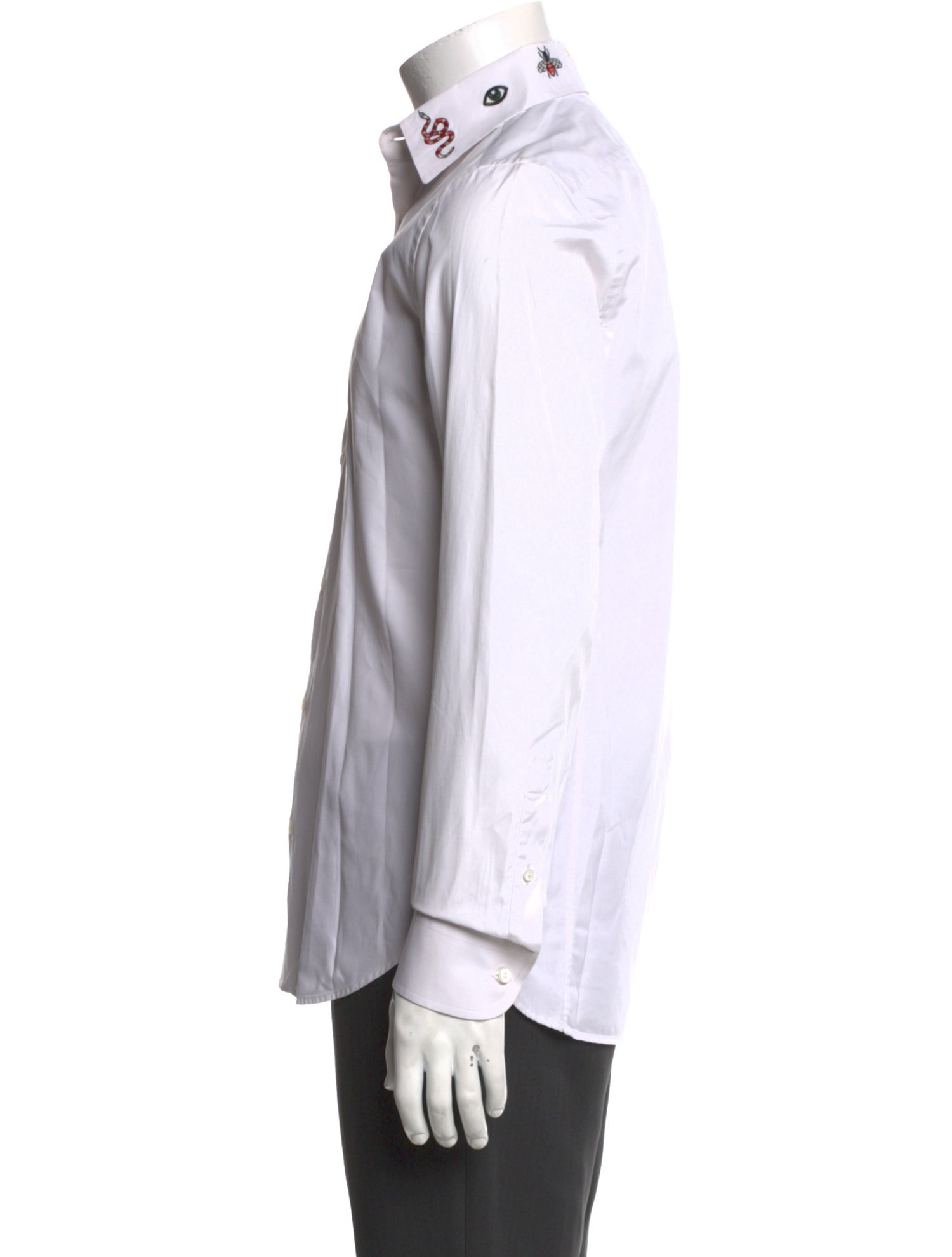 Gucci Vintage Kingsnake Dress Shirt