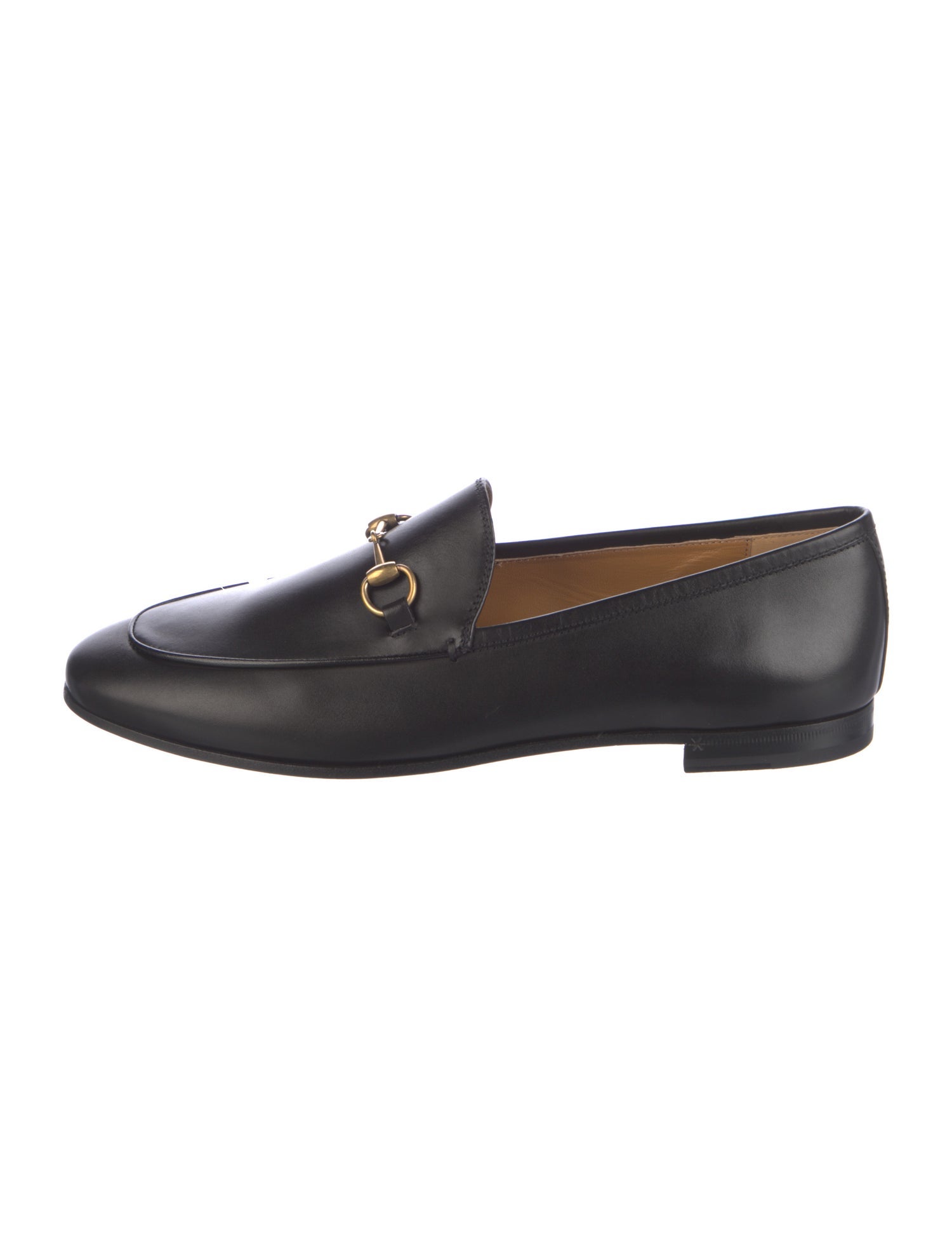 Gucci Horsebit Accent Leather Loafers