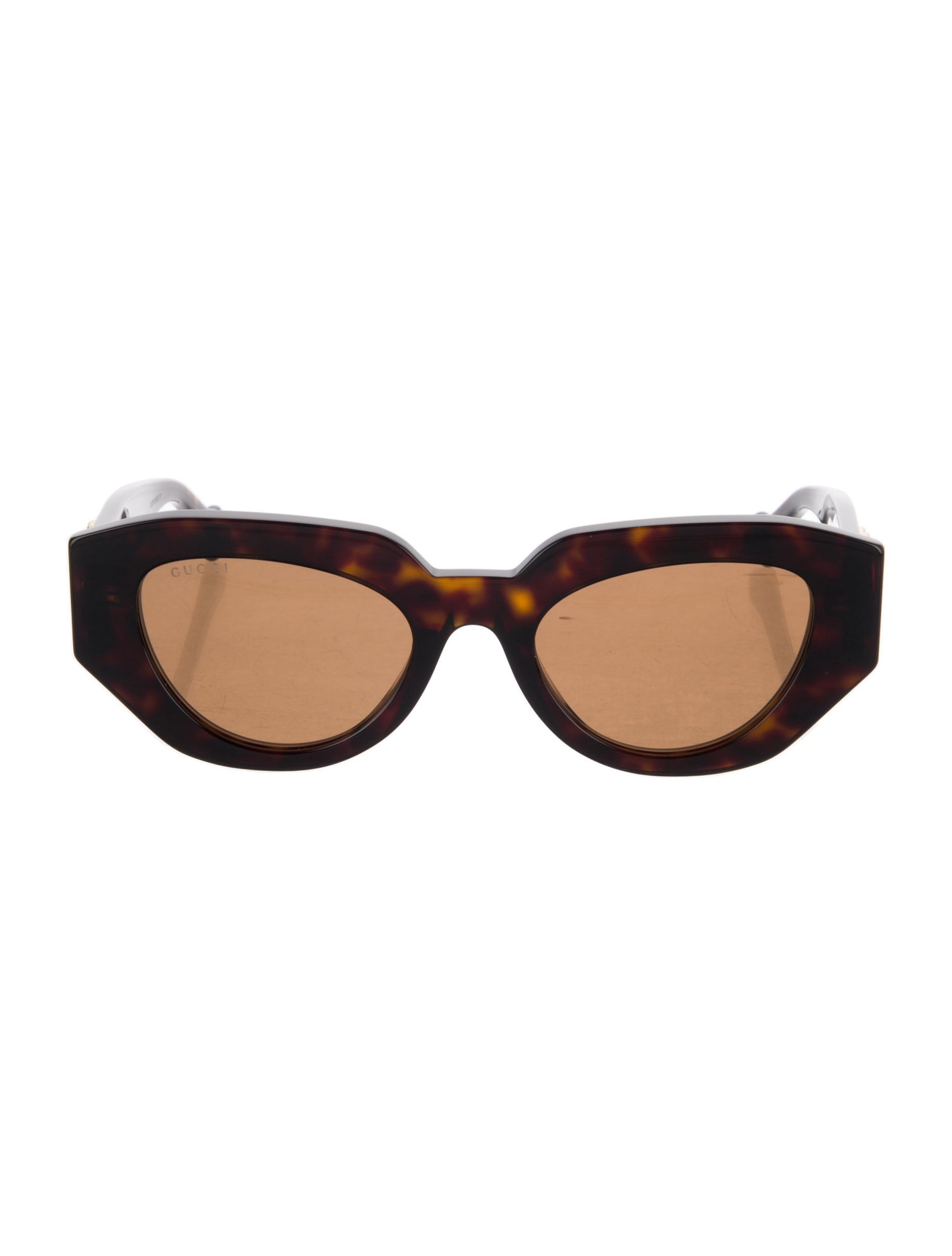 Gucci Double G Logo Cat-Eye Sunglasses