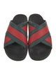 Gucci Web Accent Rubber Slides