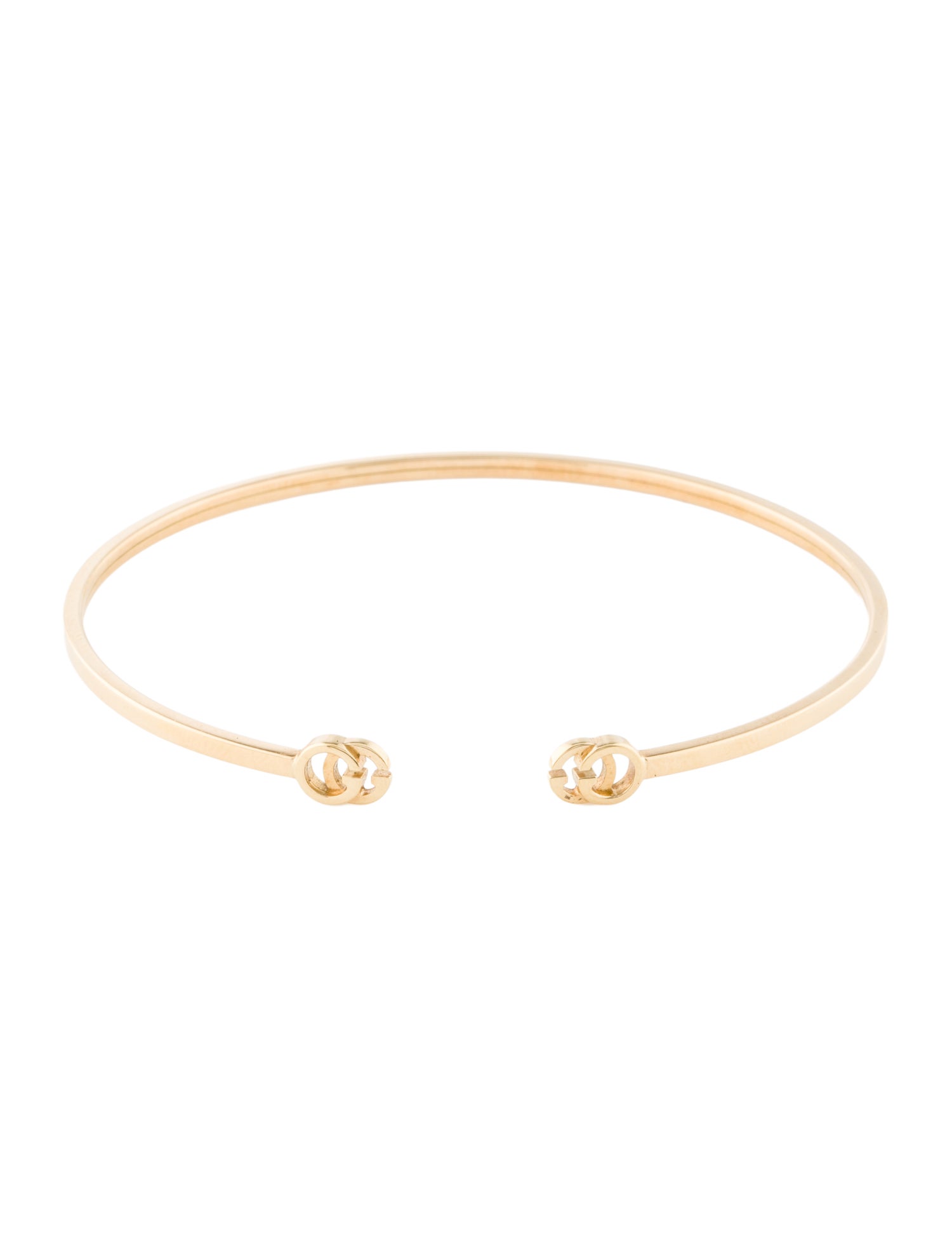 Gucci 18K Running GG Cuff