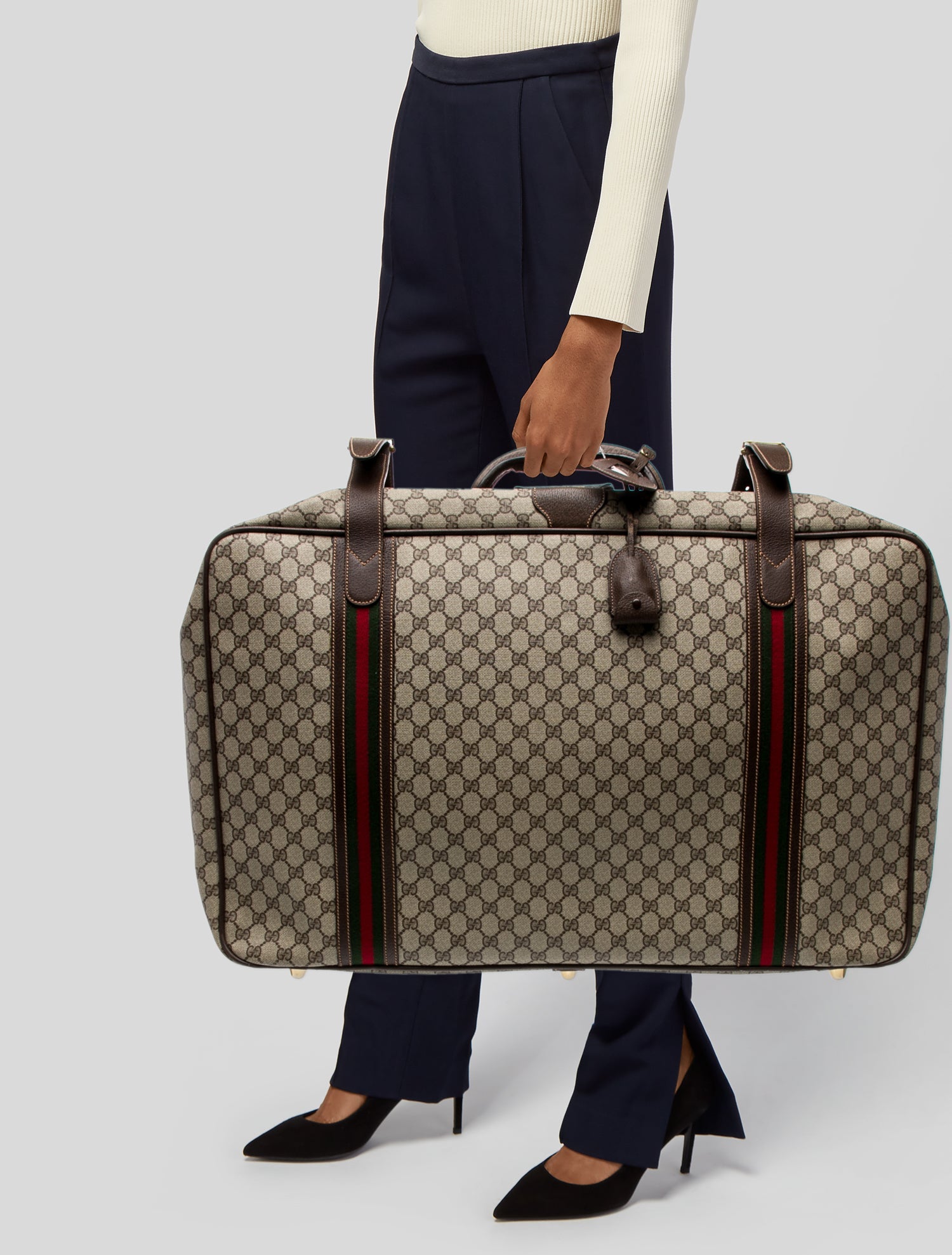 Gucci GG Supreme GG Supreme Luggage Large Vintage