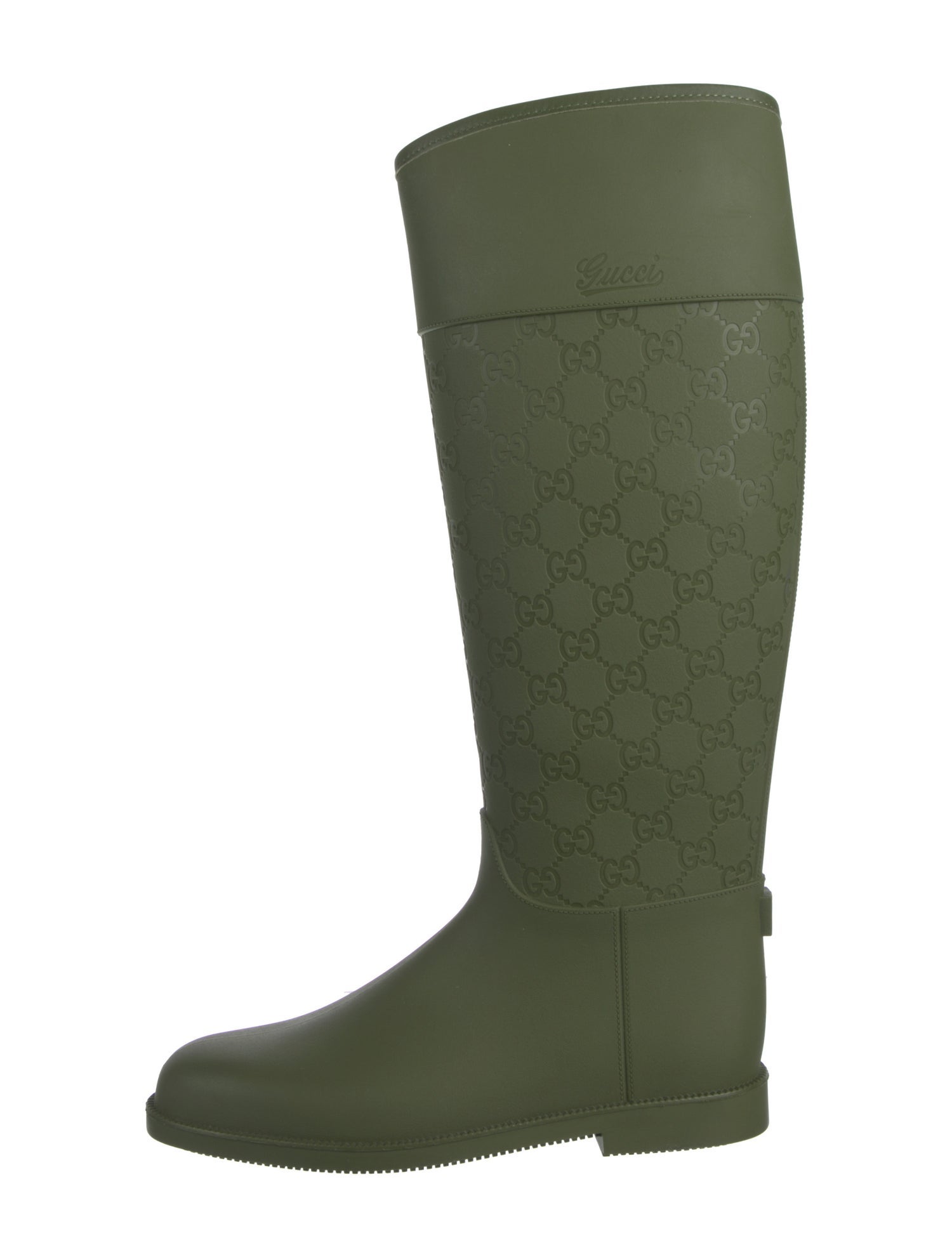 Gucci Rubber Rain Boots