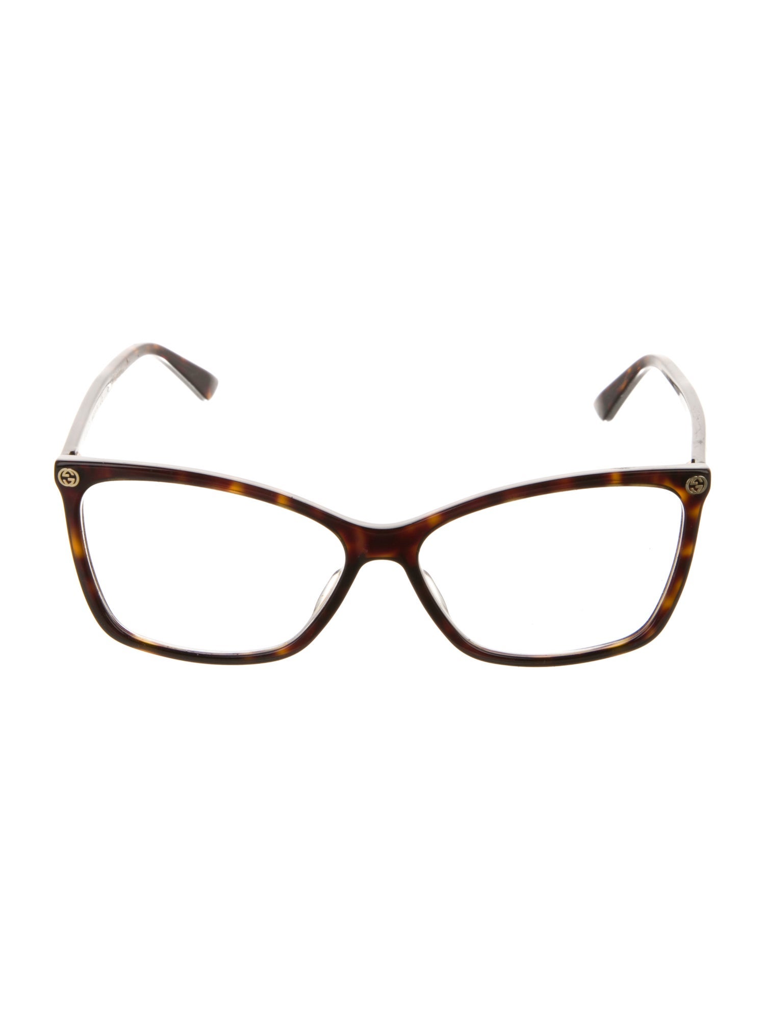 Gucci Web Accent Square Eyeglasses