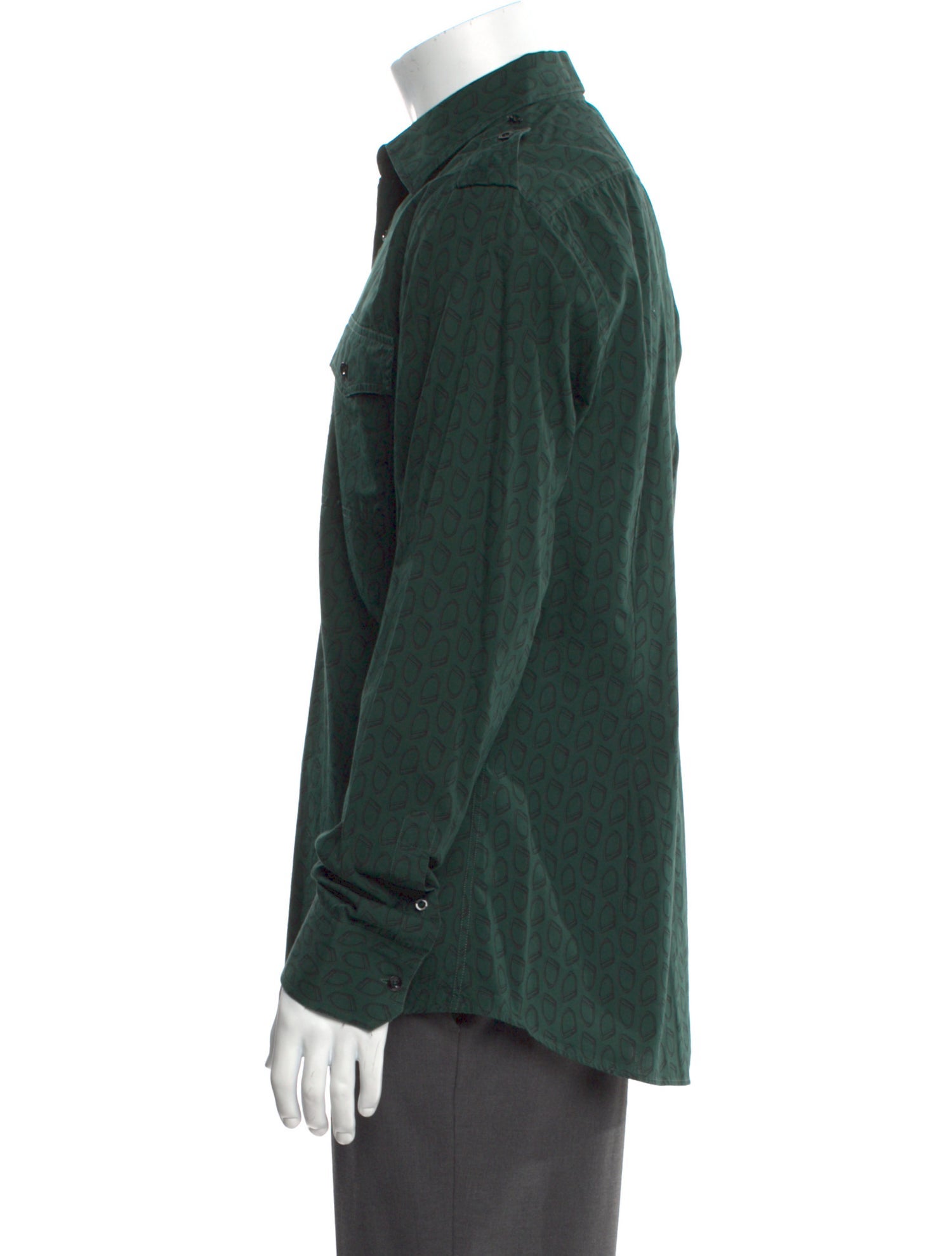 Gucci 2008 Long Sleeve Western Shirt