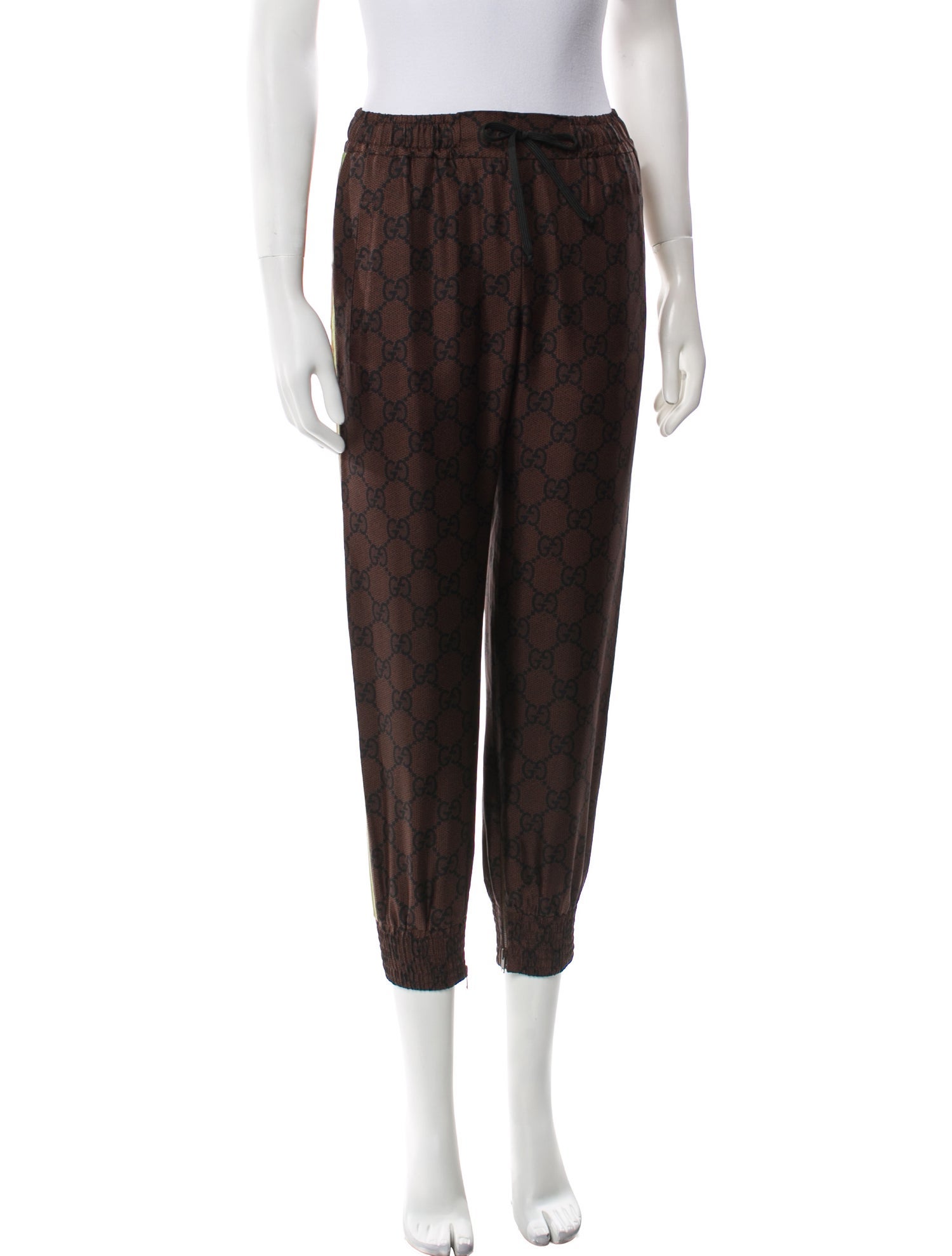 Gucci Silk Skinny Leg Pants