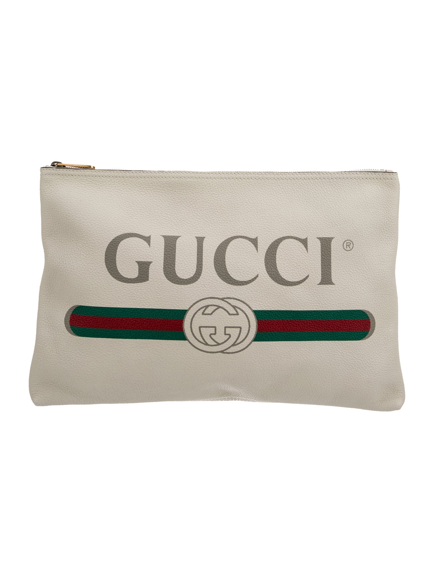 Gucci Web Logo Portfolio Pouch Large