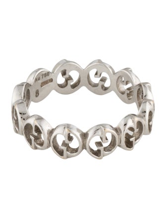 Gucci 18K Interlocking G Ring