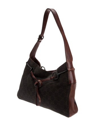 Gucci GG Denim Shoulder Bag