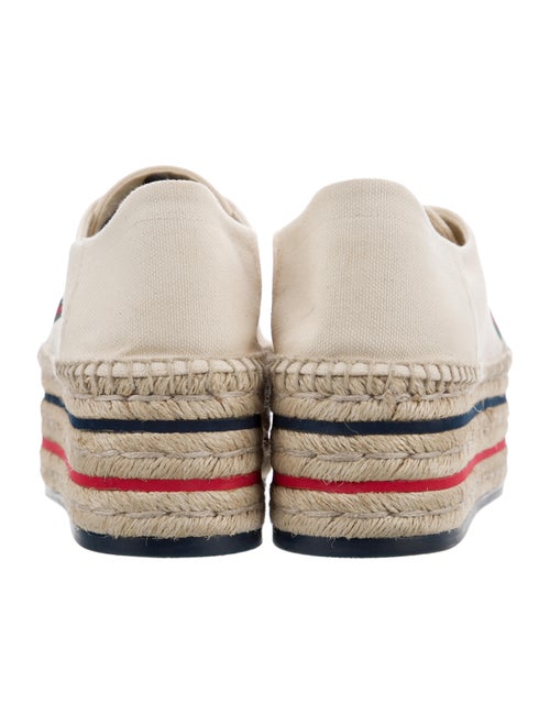 Gucci Web Accent Canvas Mules