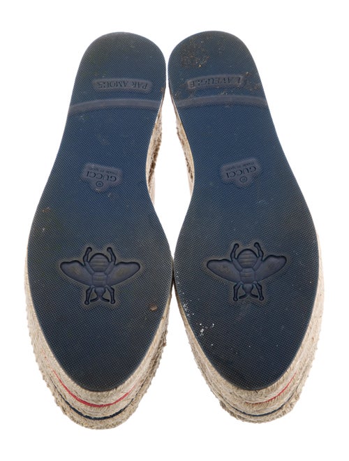 Gucci Web Accent Canvas Mules