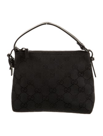 Gucci Canvas Top Handle Bag