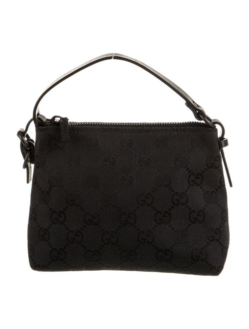 Gucci Canvas Top Handle Bag