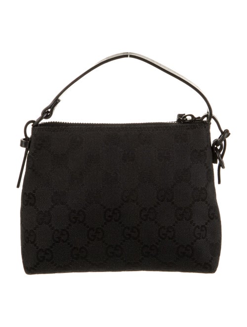 Gucci Canvas Top Handle Bag