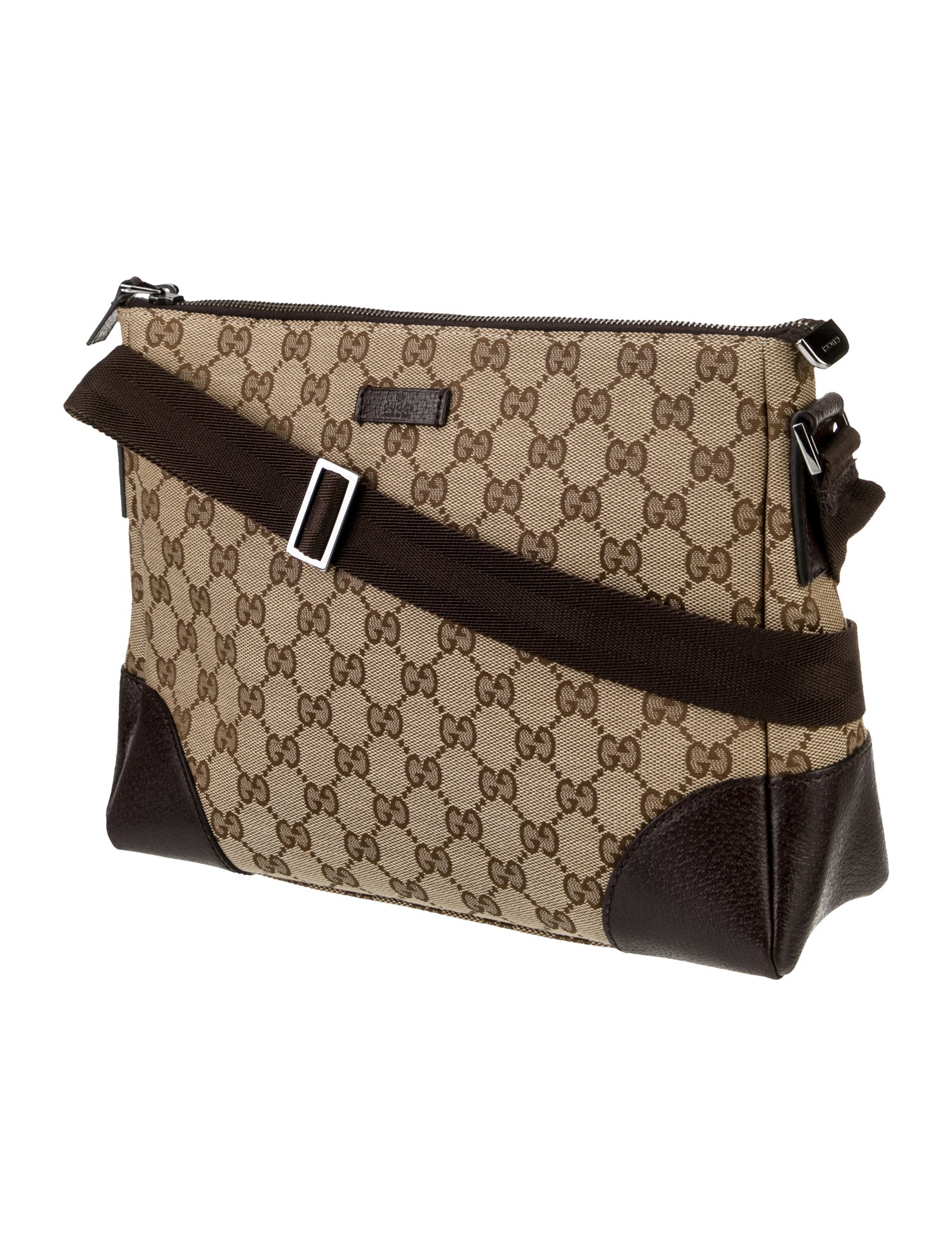 Gucci Canvas Shoulder Bag