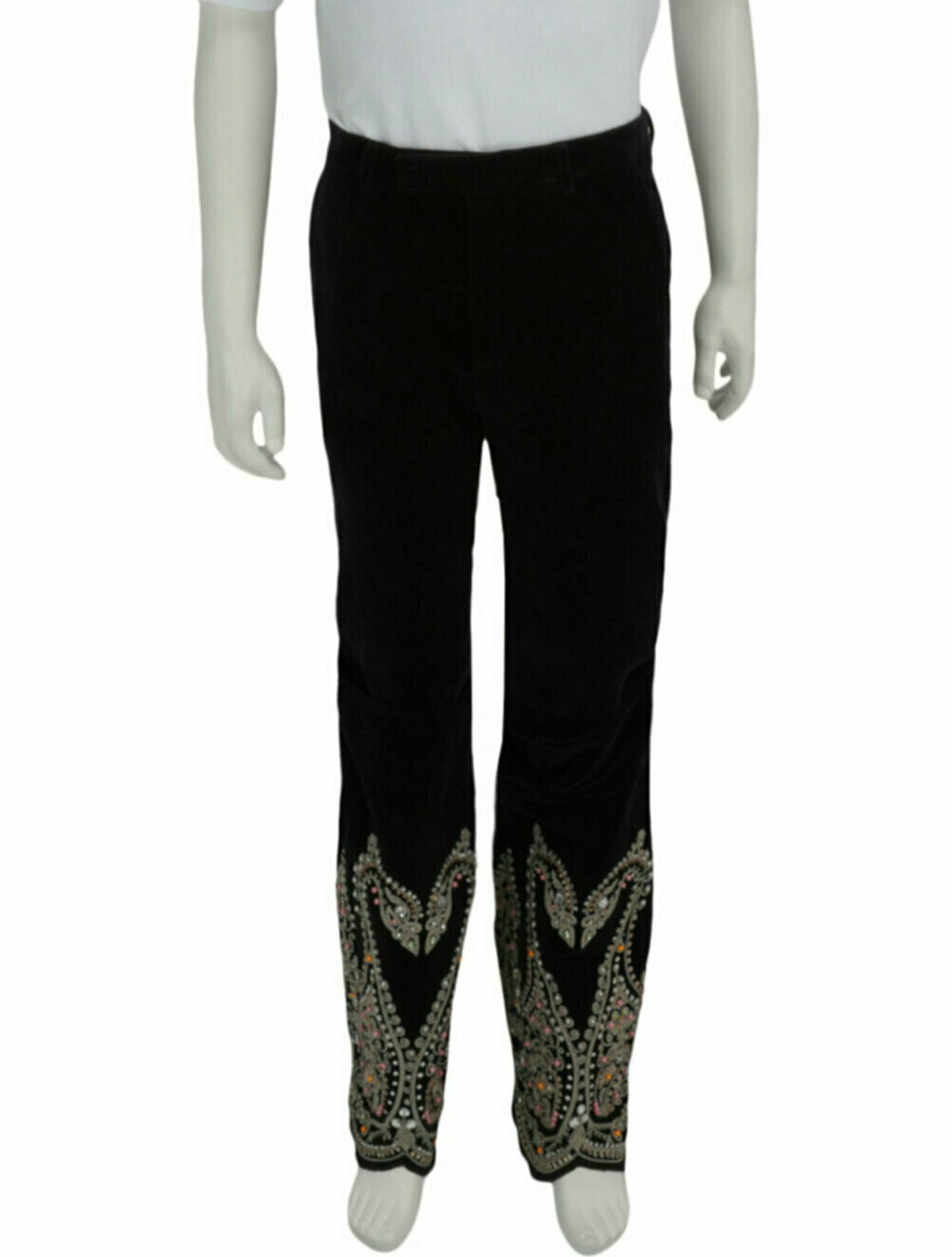 Gucci Velvet Solid Flared Pants w/ Tags