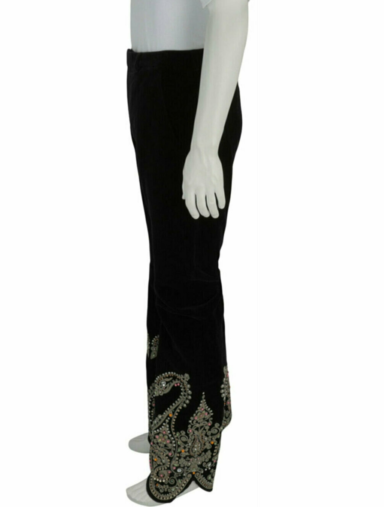 Gucci Velvet Solid Flared Pants w/ Tags