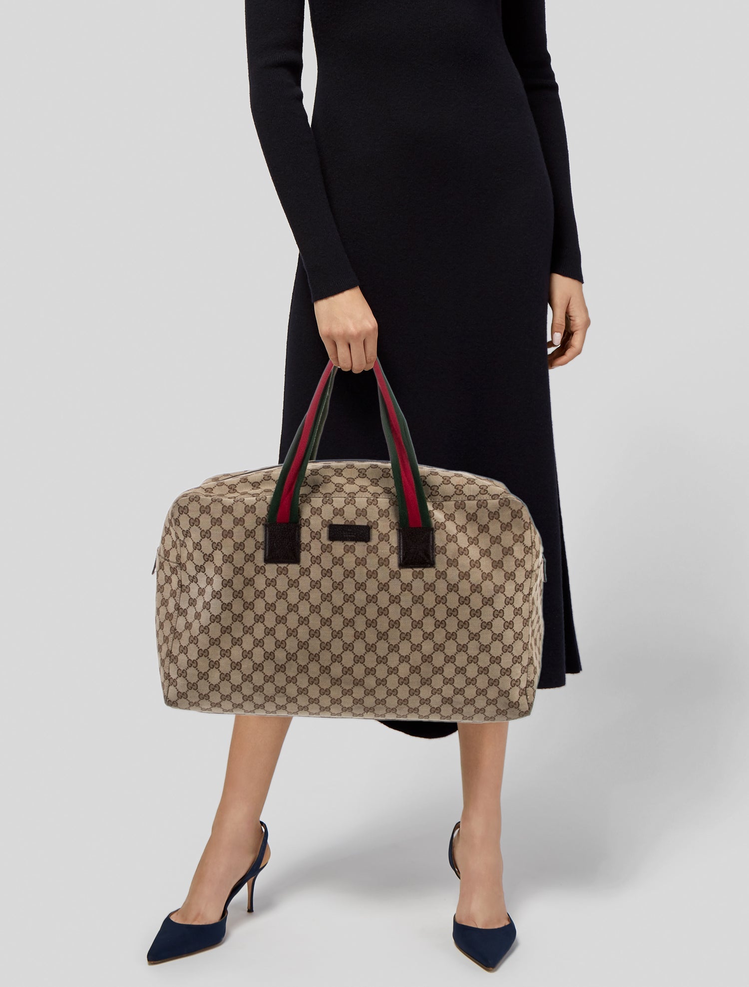 Gucci GG Canvas Weekender Bag
