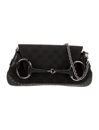 Gucci GG Canvas Horsebit Chain