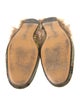 Gucci Horsebit Accent Printed Slippers