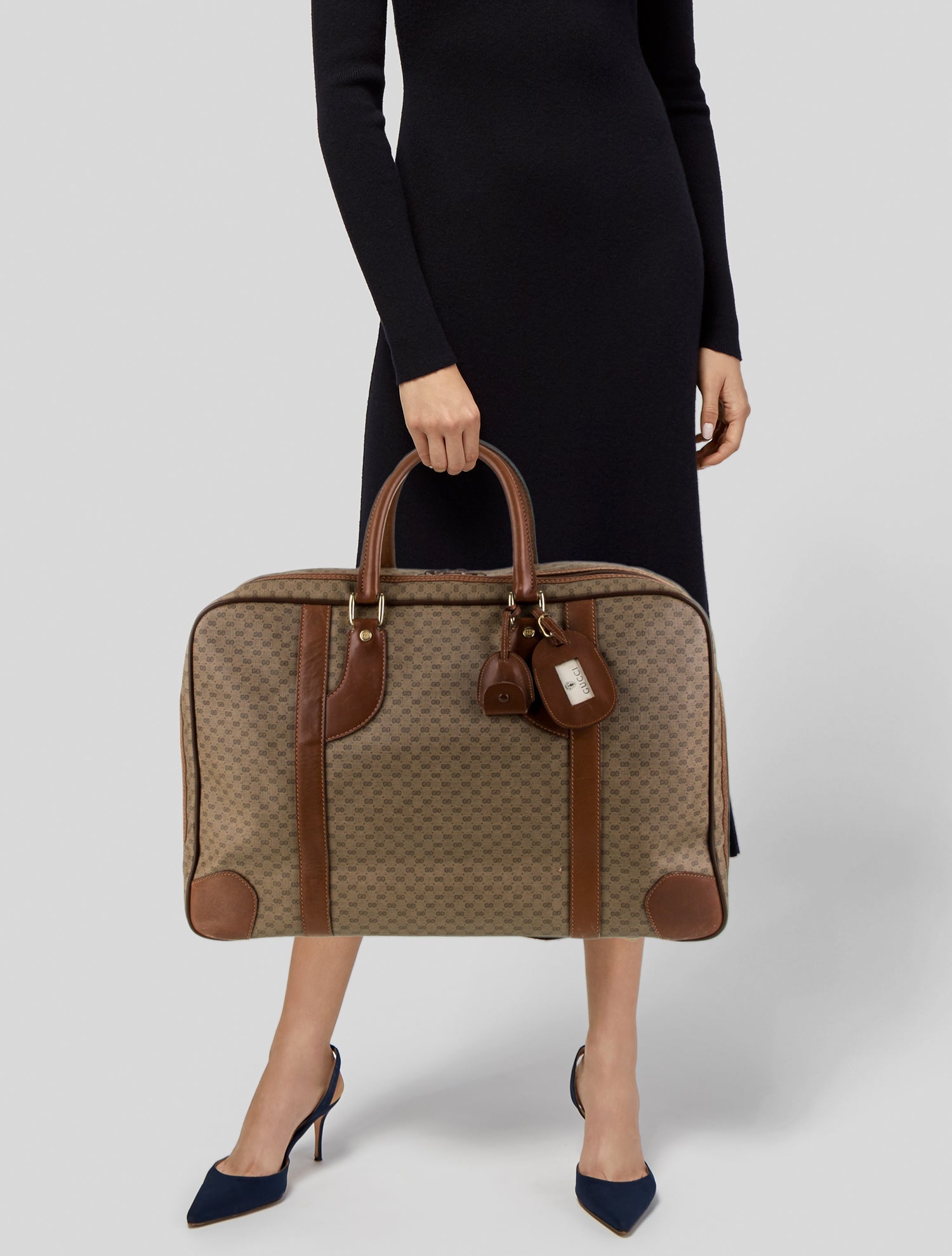 Gucci Micro GG Monogram Briefcase