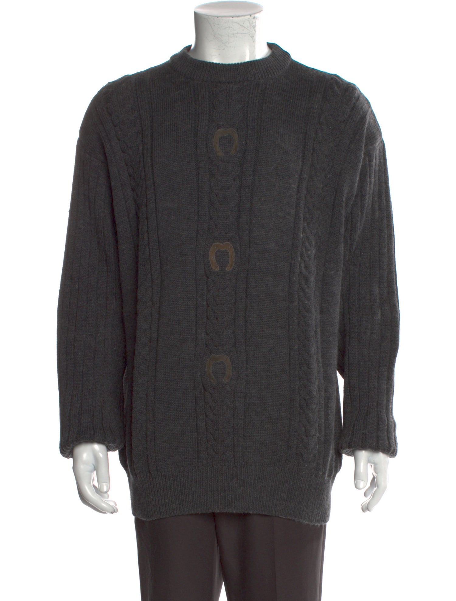 Gucci Merino Wool Crew Neck Pullover