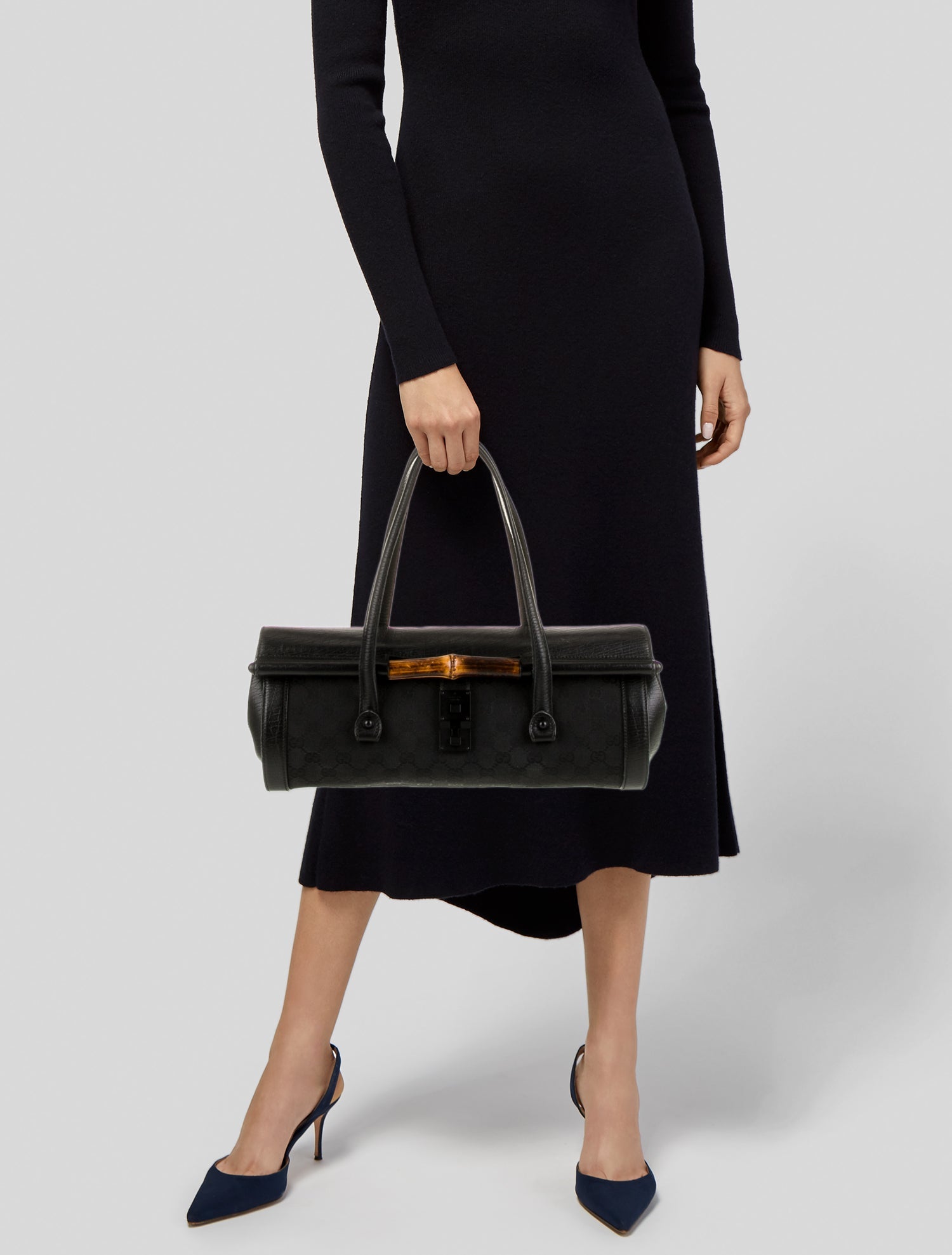 Gucci GG Canvas Bamboo Bullet