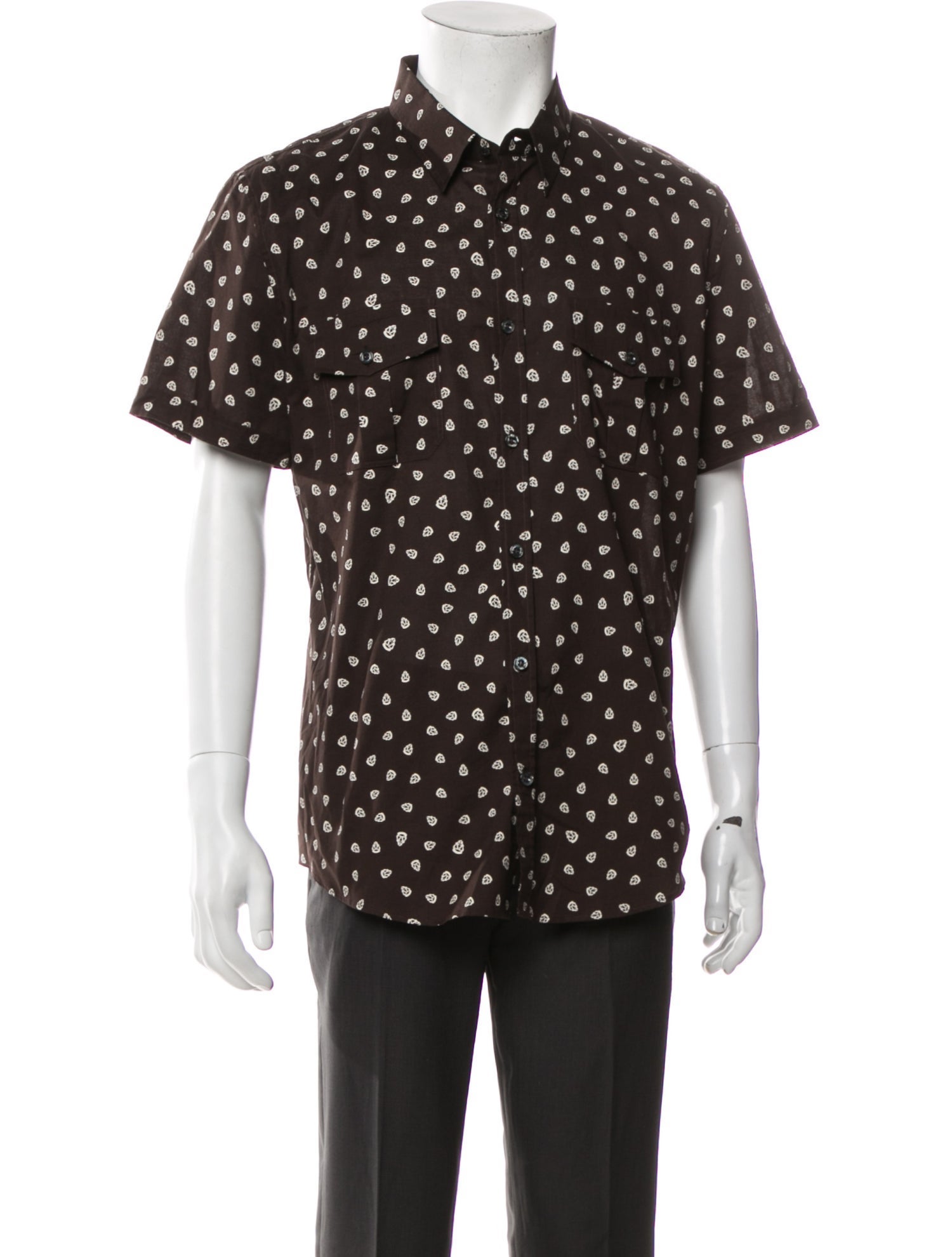 Gucci Printed Short Sleeve Shirt