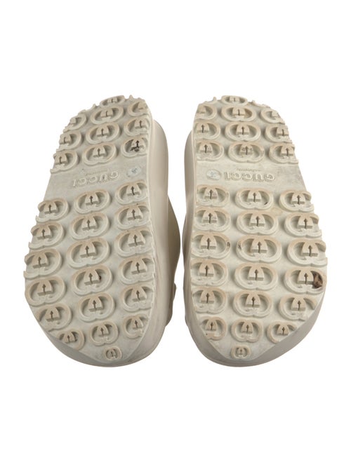 Gucci Interlocking G Logo Rubber Slides