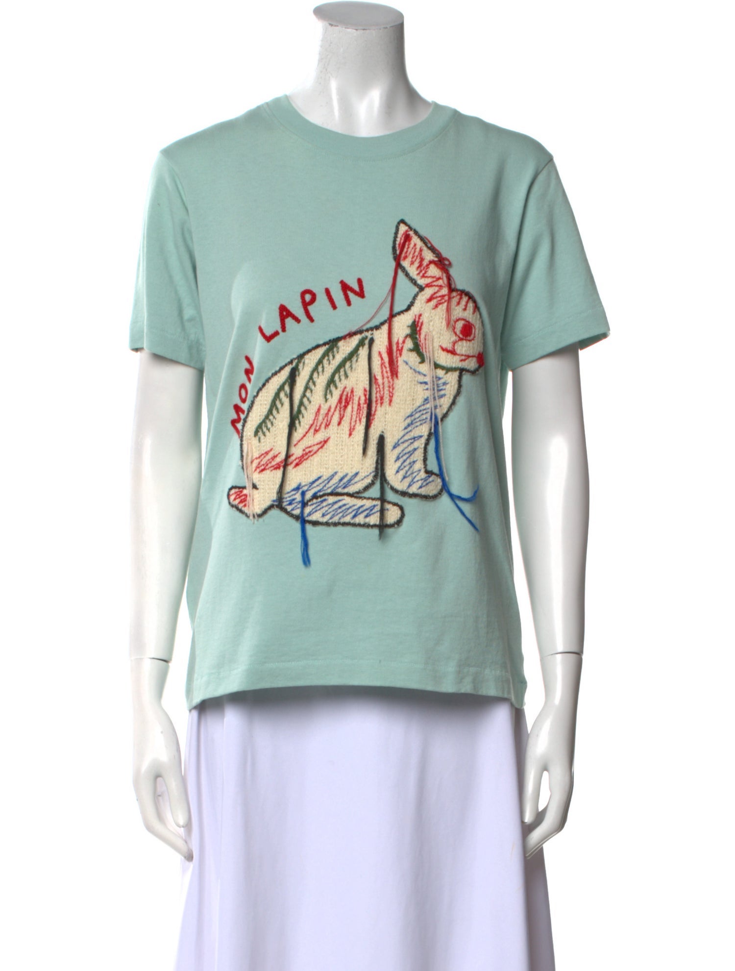 Gucci 'Mon Lapin' Graphic Print T-Shirt