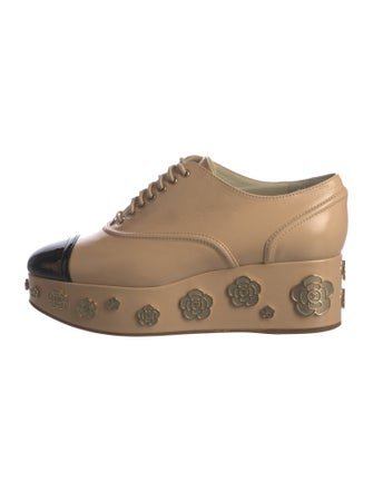 Chanel 2016 Interlocking CC Logo Oxfords