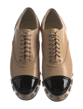 Chanel 2016 Interlocking CC Logo Oxfords