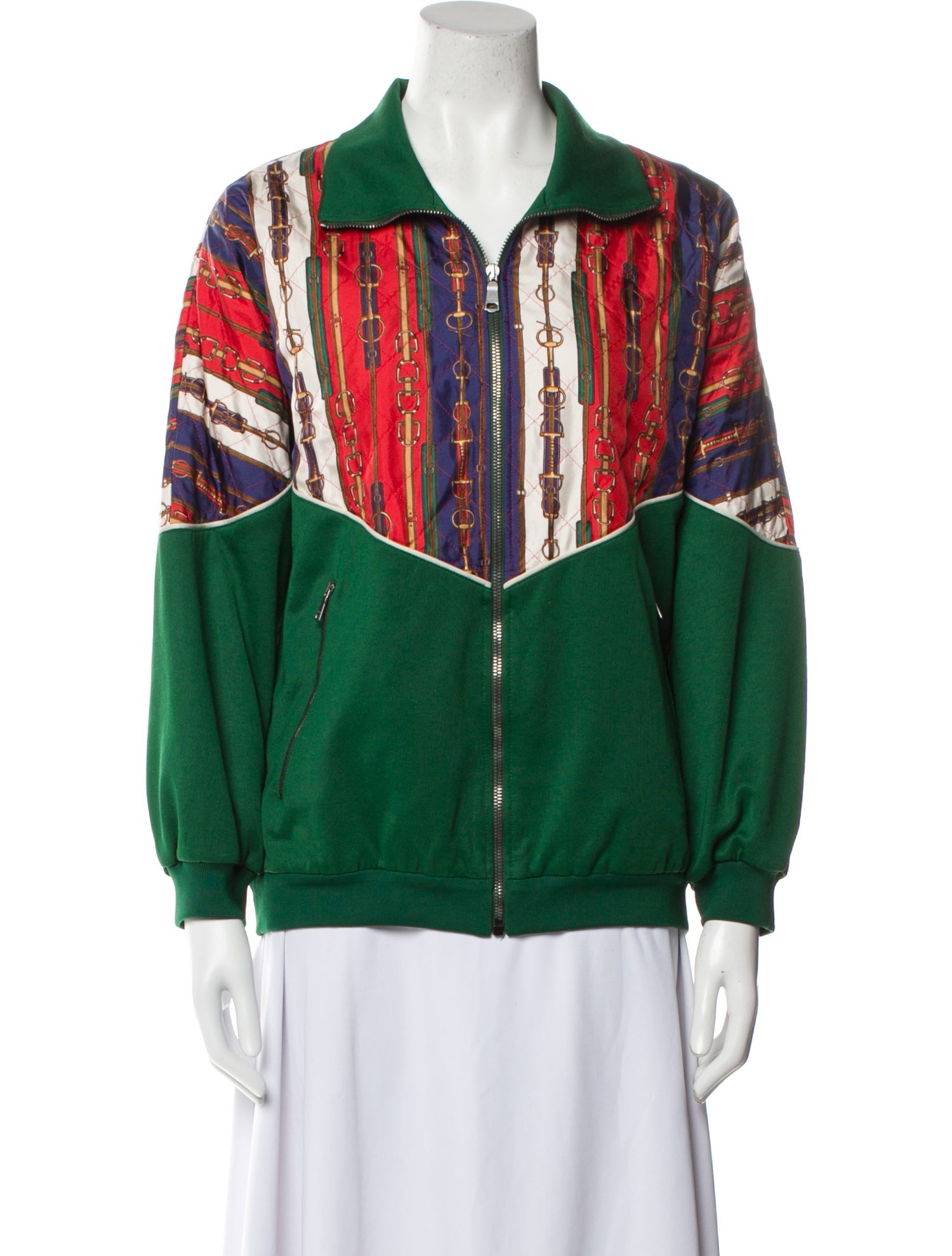 Gucci 2019 Striped Trucker Jacket w/ Tags