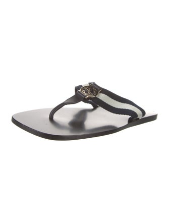 Gucci Web Accent Canvas Flats