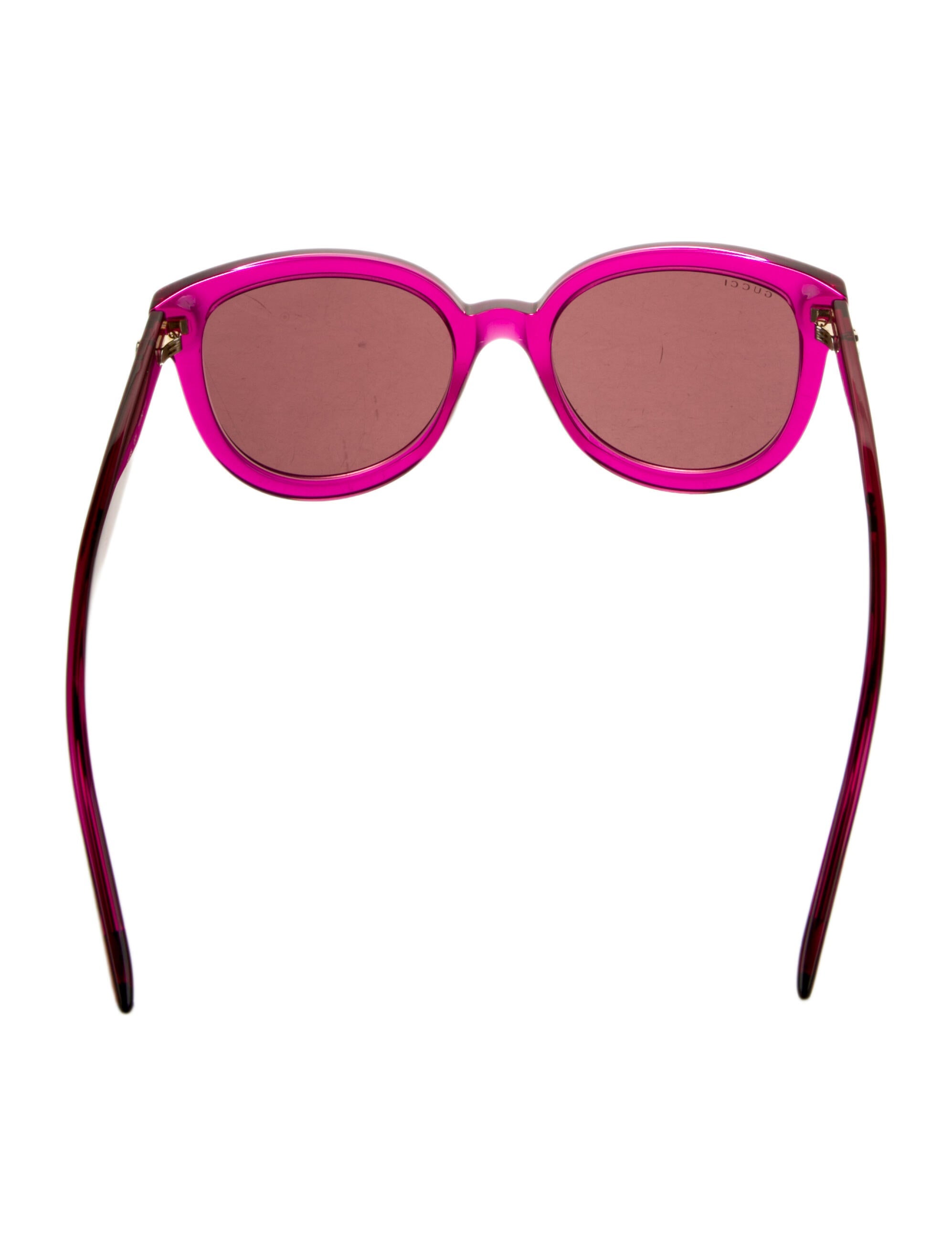 Gucci Interlocking G Logo Oversize Sunglasses