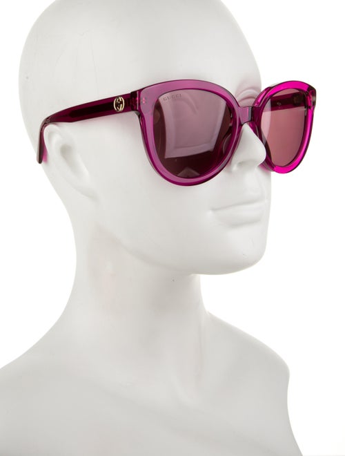 Gucci Interlocking G Logo Oversize Sunglasses