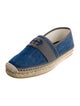 Gucci Denim Graphic Print Espadrilles