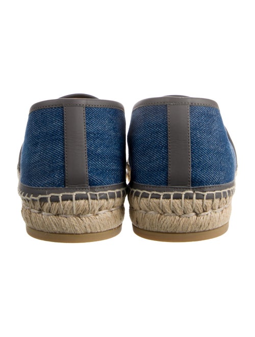 Gucci Denim Graphic Print Espadrilles