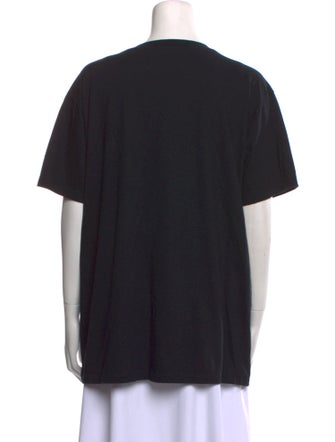Gucci Graphic Print Crew Neck T-Shirt