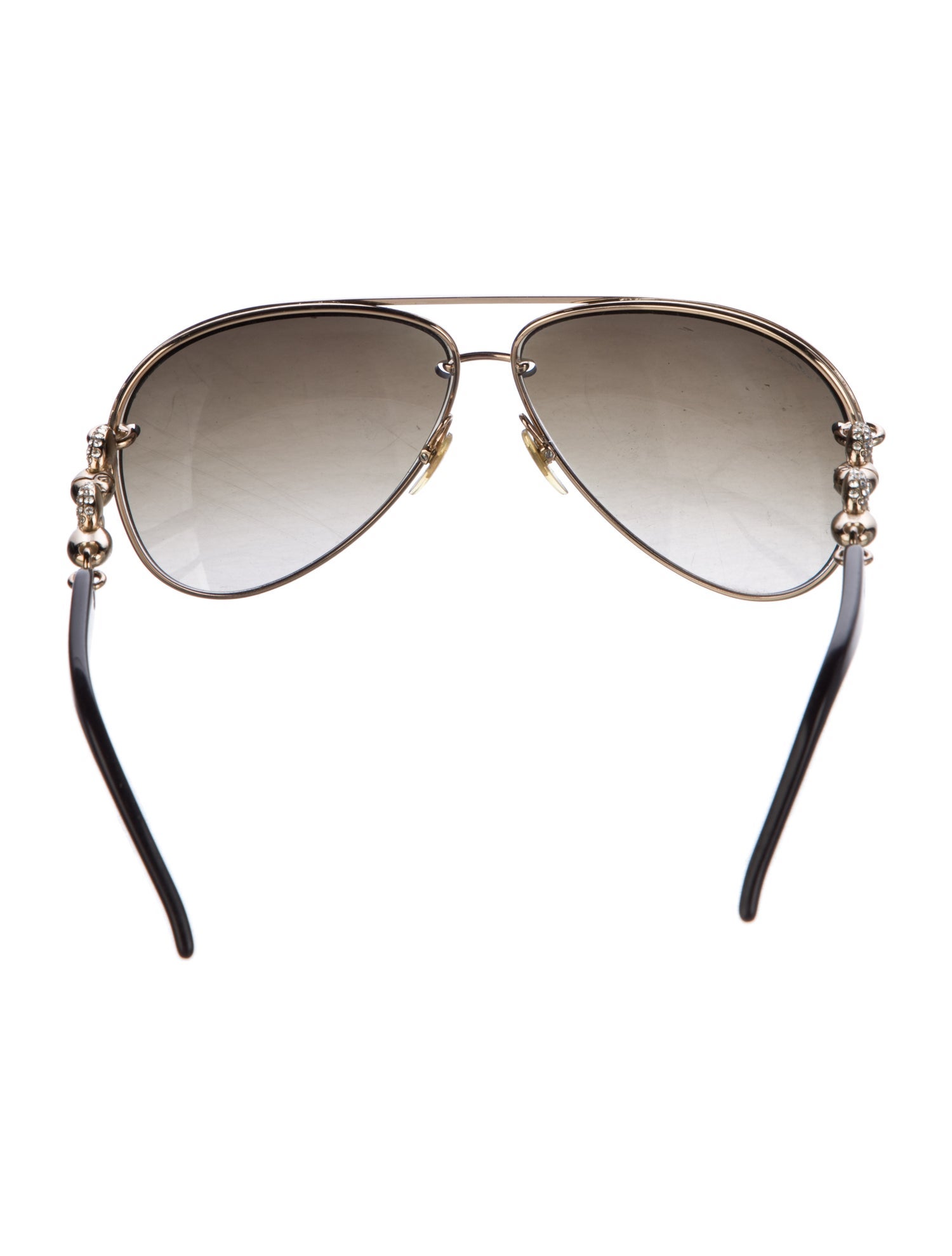 Gucci 1955 Horsebit Accent Aviator Sunglasses