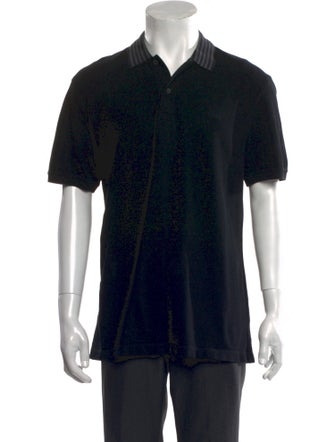 Gucci Interlocking G Logo Collar Polo Shirt